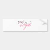 VEGAS! AUTOAUFKLEBER (Vorne)