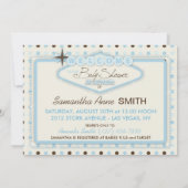 Vegas-Baby-Einladungs-Karte Einladung (Rückseite)