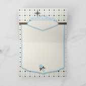 Vegas-Baby-Karte Ankündigung (Innenseite)