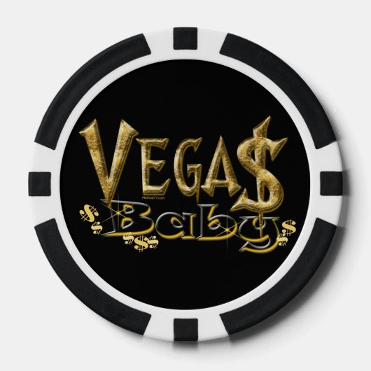 Vegas Baby Poker Chips (Vorderseite)