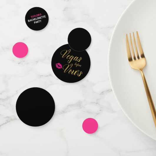 Vegas Before Vows Bachelorette Confetti Konfetti (Gruppe)