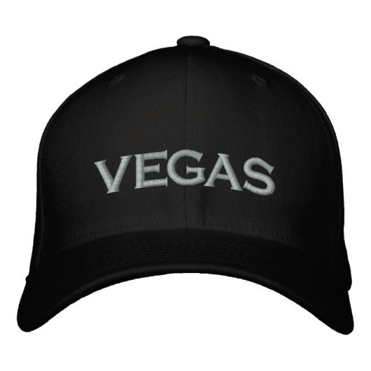 VEGAS BESTICKTE KAPPE (Vorderseite)