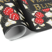 VEGAS BLING GESCHENKPAPIER (Rolleneckpunkt)