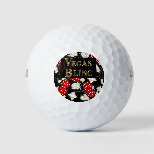VEGAS BLING GOLFBALL (Vorderseite)