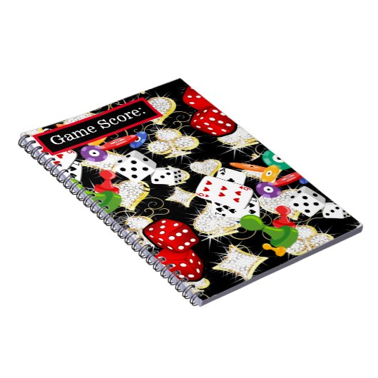 Vegas Bling Notizblock (Rechte Seite)