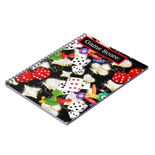 Vegas Bling Notizblock (Linke Seite)