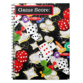 Vegas Bling Notizblock (Vorderseite)