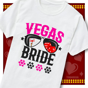 Vegas Braut Junggesellinnenabschied Casino Chips S T-Shirt