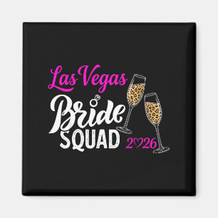 Vegas Braut Squad 2026 in Vegas geheiratet Magnet