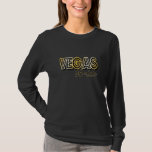 Vegas Bride Shirt<br><div class="desc">Klassisches Gold und schwarze Promi Marquee Stil Las Vegas Tee für die Braut, die Lieben zum Party in Vegas! Mehr T - Shirt Stile verfügbar. Die Hemden stehen für das ganze Brautparty zur Verfügung.</div>
