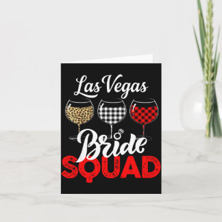 Vegas Bride Squad 2026 Married in Vegas Karte