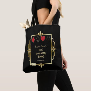 Vegas Casino Great Gatsby Bachelorette Wochenende Tasche