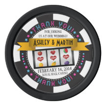 Vegas Casino Hochzeit in Urlaubsort Vielen Dank