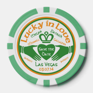Vegas Casino Lucky in der Liebe Hochzeit Sichern S Pokerchips