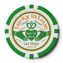 Vegas Casino Lucky in der Liebe Hochzeit Sichern S Pokerchips