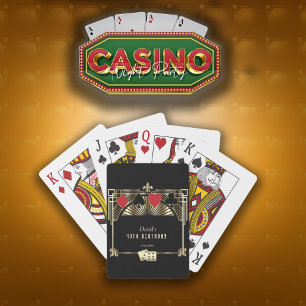 Vegas Casino Royale Great 40. Geburtstag Spielkarten