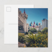 Vegas Castle Hotel Resort Postkarte (Vorne/Hinten)
