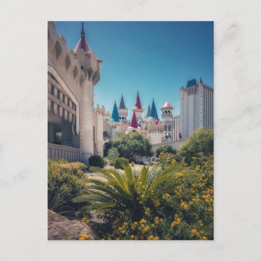 Vegas Castle Hotel Resort Postkarte (Vorderseite)