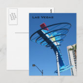 Vegas Coctail Postkarte (Vorne/Hinten)