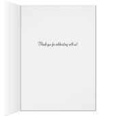 Vegas Destiny Pink Glitzer Foto Vielen Dank (Innen (Rechts))