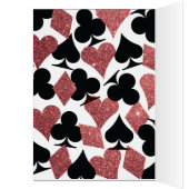 Vegas Destiny Pink Glitzer Foto Vielen Dank (Innen (Links))