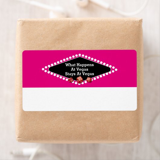 Vegas Dice Name Tag (Insitu)