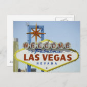 Vegas Entra Durante el Día Postkarte (Vorne/Hinten)