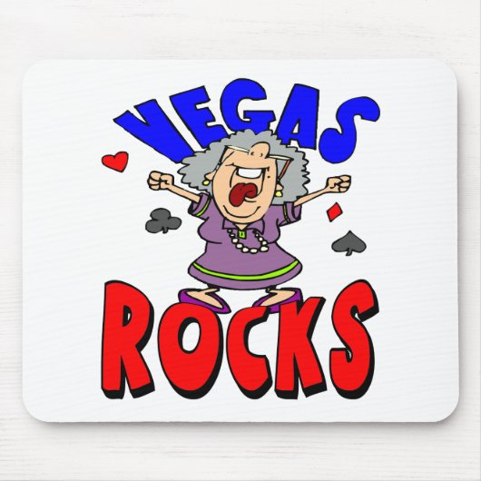 Vegas-Felsen Mousepad (Vorne)