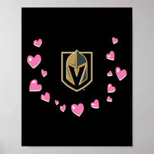 Vegas Golden Knights Valentine Liebe Offiziell Liz Poster
