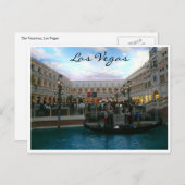 Vegas Gondala Postkarte (Vorne/Hinten)