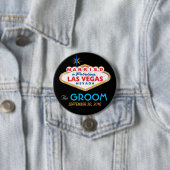 Vegas Hochzeit in Urlaubsort DER GRUPPENZEICHEN Button (Beispiel)