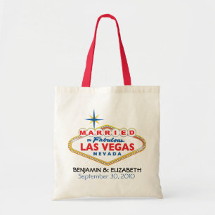 Vegas-Hochzeit in Urlaubsorts-GedenkTasche Tragetasche