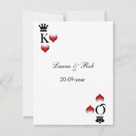 Vegas Hochzeit Rsvp Karten