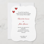 Vegas-Hochzeitseinladung Einladung (Rückseite)