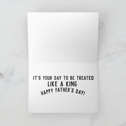 VEGAS IMPERSONATOR FUNNY VATER'S DAKING CARD KARTE (Innenseite)