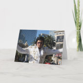 VEGAS IMPERSONATOR FUNNY VATER'S DAKING CARD KARTE (Vorderseite)
