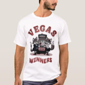 Vegas Jackpot Gewinner Cartoon Fox Valentine White T-Shirt (Vorderseite)