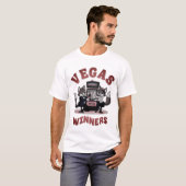 Vegas Jackpot Gewinner Cartoon Fox Valentine White T-Shirt (Vorne ganz)