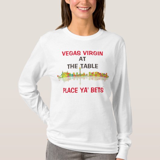 Vegas-Jungfrau-Shirt T-Shirt (Vorderseite)
