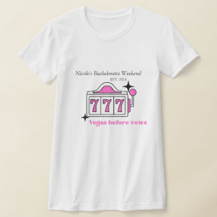 Vegas Junggeselinnen-Abschied Shirt für Bridesmaie