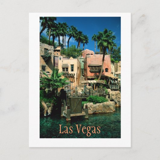Vegas, Las Vegas Postkarte (Vorderseite)