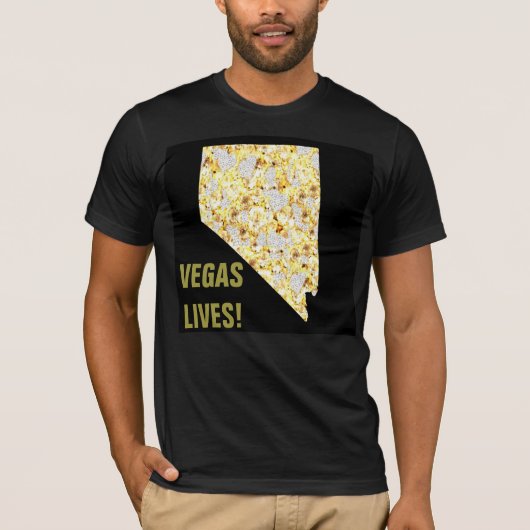 VEGAS LEBT! T-Shirt (Vorderseite)