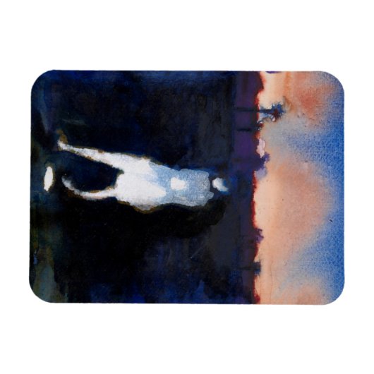 Vegas Light 2000-2007 Magnet (Horizontal)