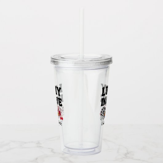 Vegas Lucky in Liebe Bachelorette Acryltrinkbecher (Rechts)