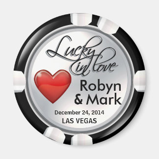 Vegas Lucky Liebe Casino Magnet