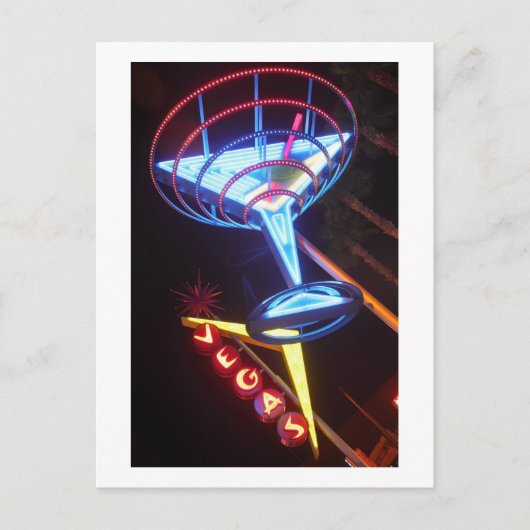 Vegas Martini Postkarte (Vorderseite)