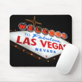 Vegas-Mausunterlage Mousepad (Mit Mouse)