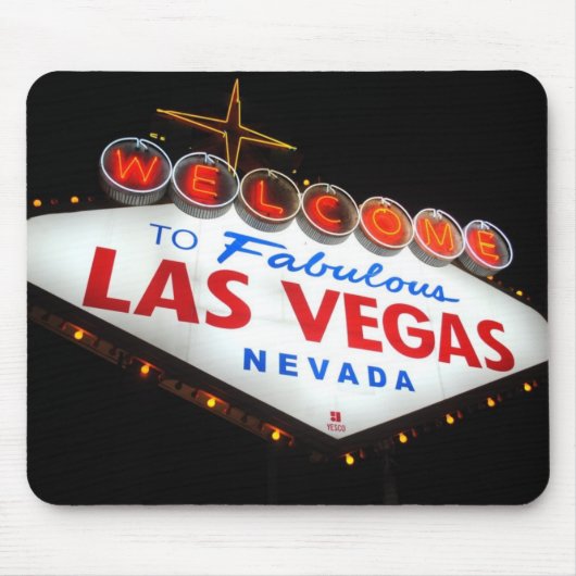 Vegas-Mausunterlage Mousepad (Vorne)