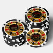 Vegas Newlyweds Casino Pokerchips (Stapel)