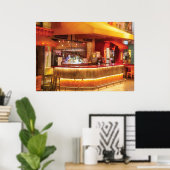 Vegas - NY - Die Stadt Bar Poster (Heimbüro)